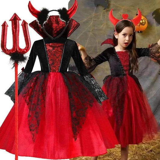 Gorgeous Vampire Dress Girls Costume 7 13 Toyland EU -  ToylandEU™