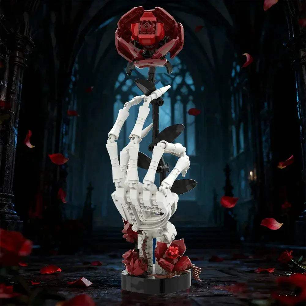 Gothic Skeleton Hand Building Blocks For Adults DIY Decor - ToylandEU