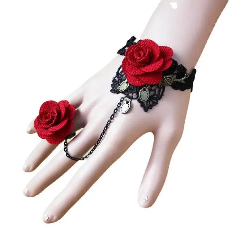  Gothic Steampunk Lace Cuff Fingerless Glove Warmer Pro -  ToylandEU™