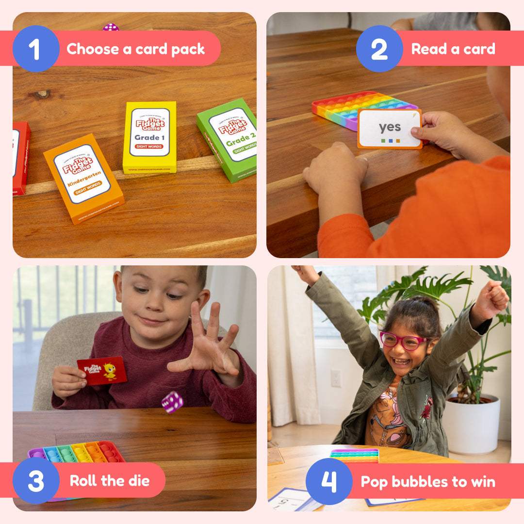 Grade 1 And 2 Bundle Interactive Reading And Time Skills - The Fidget Games