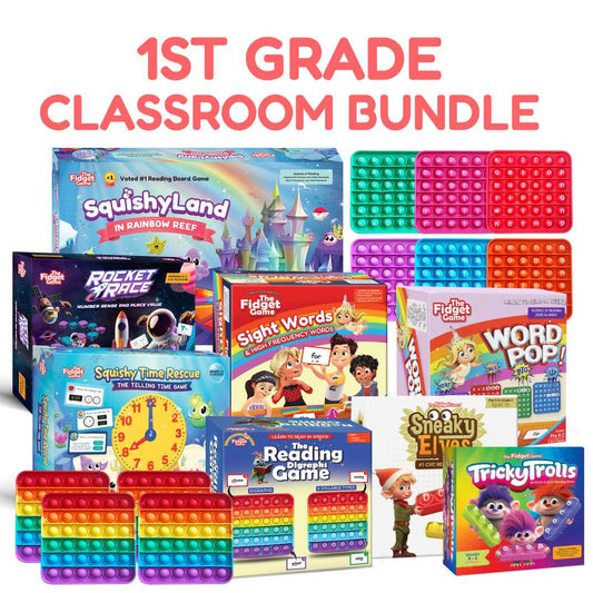 Educational Games | Grade 1 Level | Math Reading Kits | Classroom Use