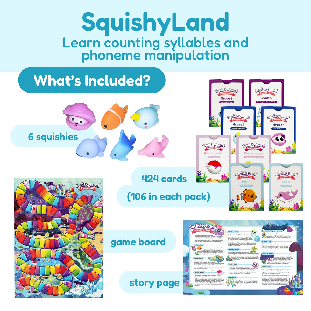 Educational Games | Grade 1 Level | Math Reading Kits | Classroom Use