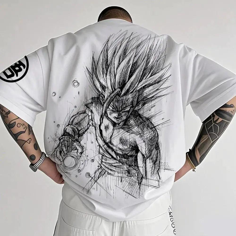  Dragon Ball Z T Shirt Cotton Comfort Fit Breathable -  ToylandEU™
