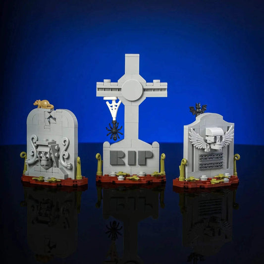  Gravestone Collection Build Your Spooky Cemetery Decor -  ToylandEU™