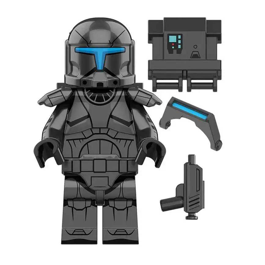 Gray Clone CommandoStar Wars Lego Minifigures Custom Toys - Minifigure Toys