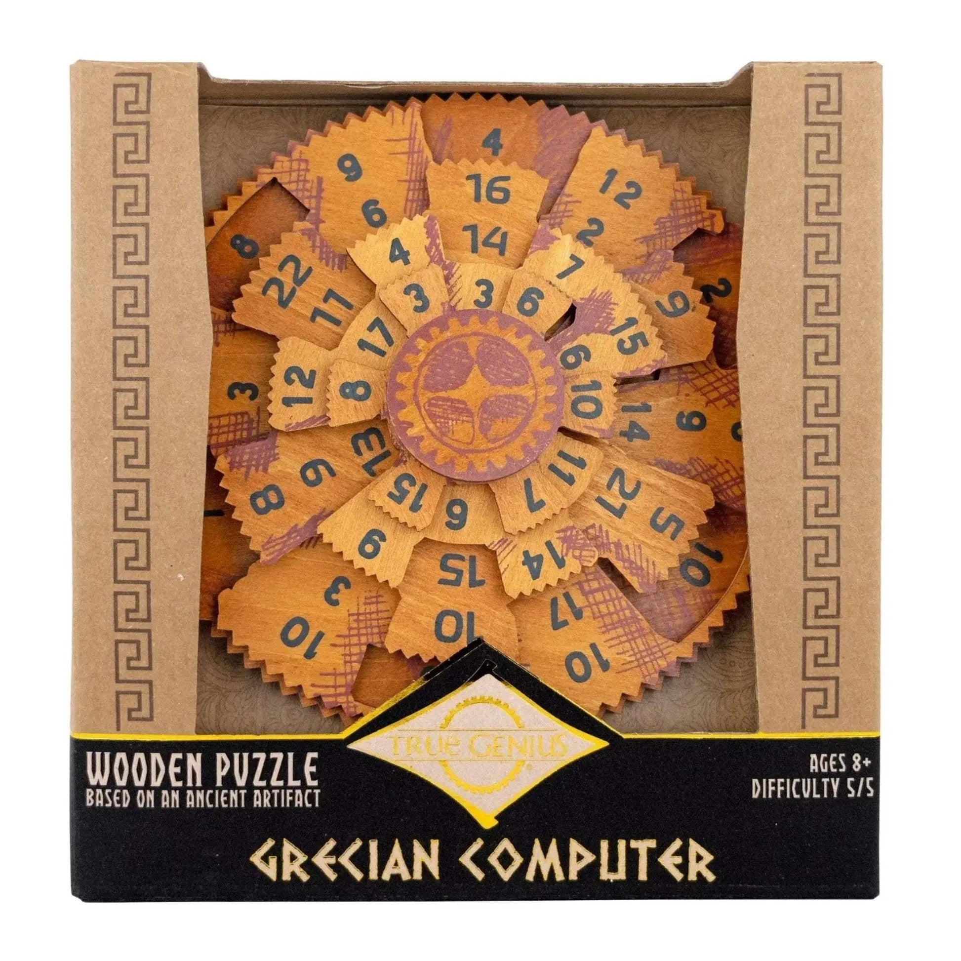 Grecian Computer Mathematical Dial Puzzle Sharp Minds - ToylandEU