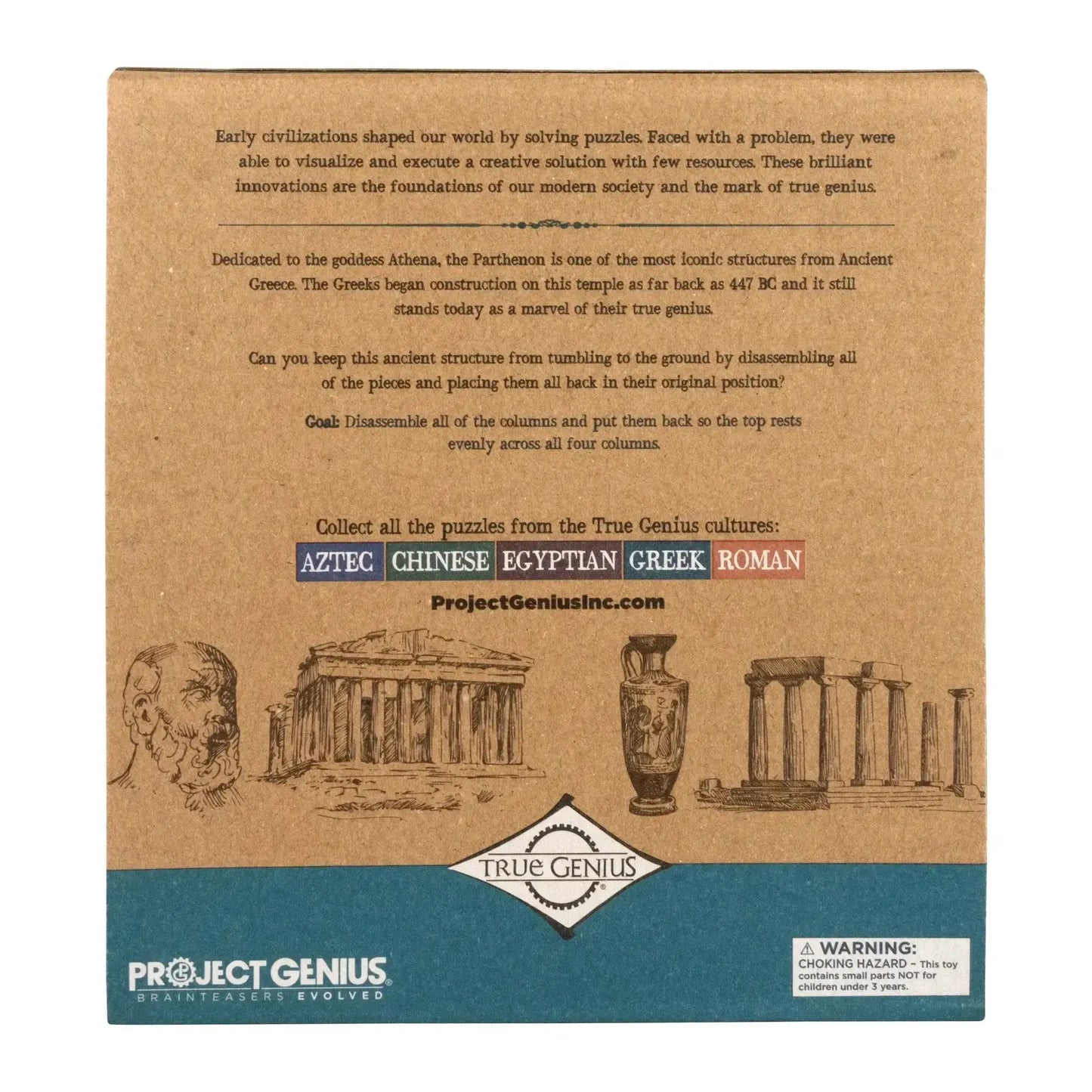 Parthenon Puzzle Set Rebuild An Iconic Ancient Wonder For Fans - ToylandEU