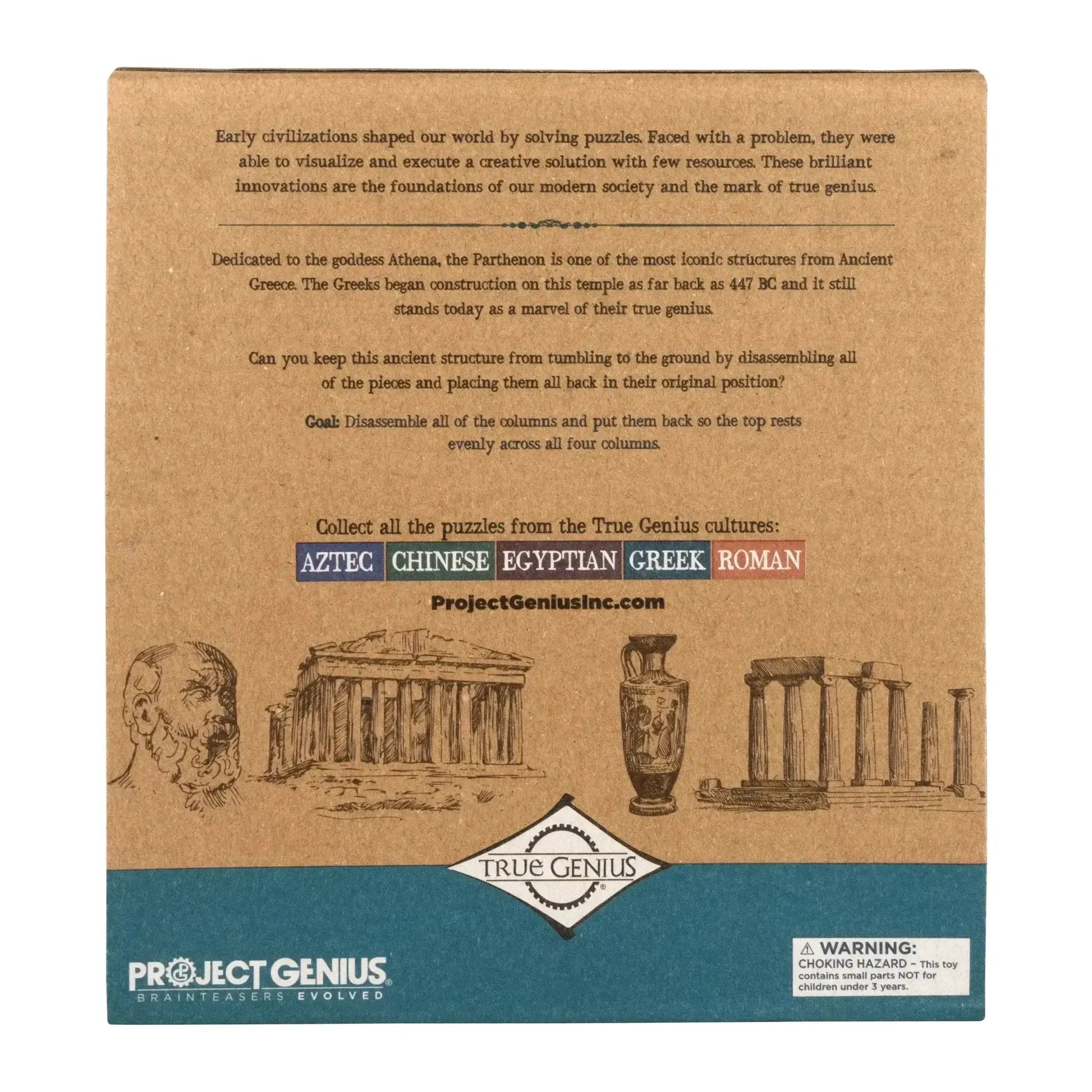 Parthenon Puzzle Set Rebuild An Iconic Ancient Wonder For Fans - ToylandEU