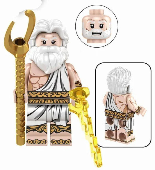 Greek Thunder God Custom Minifig - ToylandEU