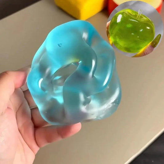  Green Apple Stress Ball Fidget Toy ADHD Relief Calming -  ToylandEU™