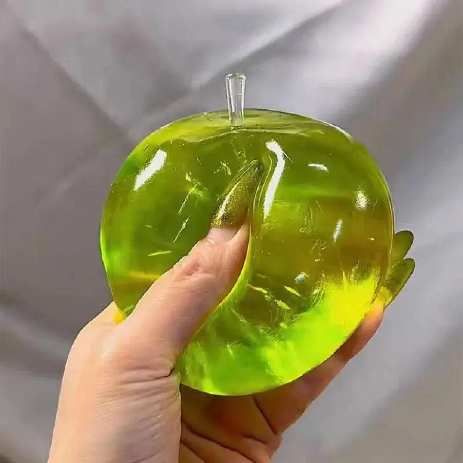  Green Apple Stress Ball Fidget Toy ADHD Relief Calming -  ToylandEU™