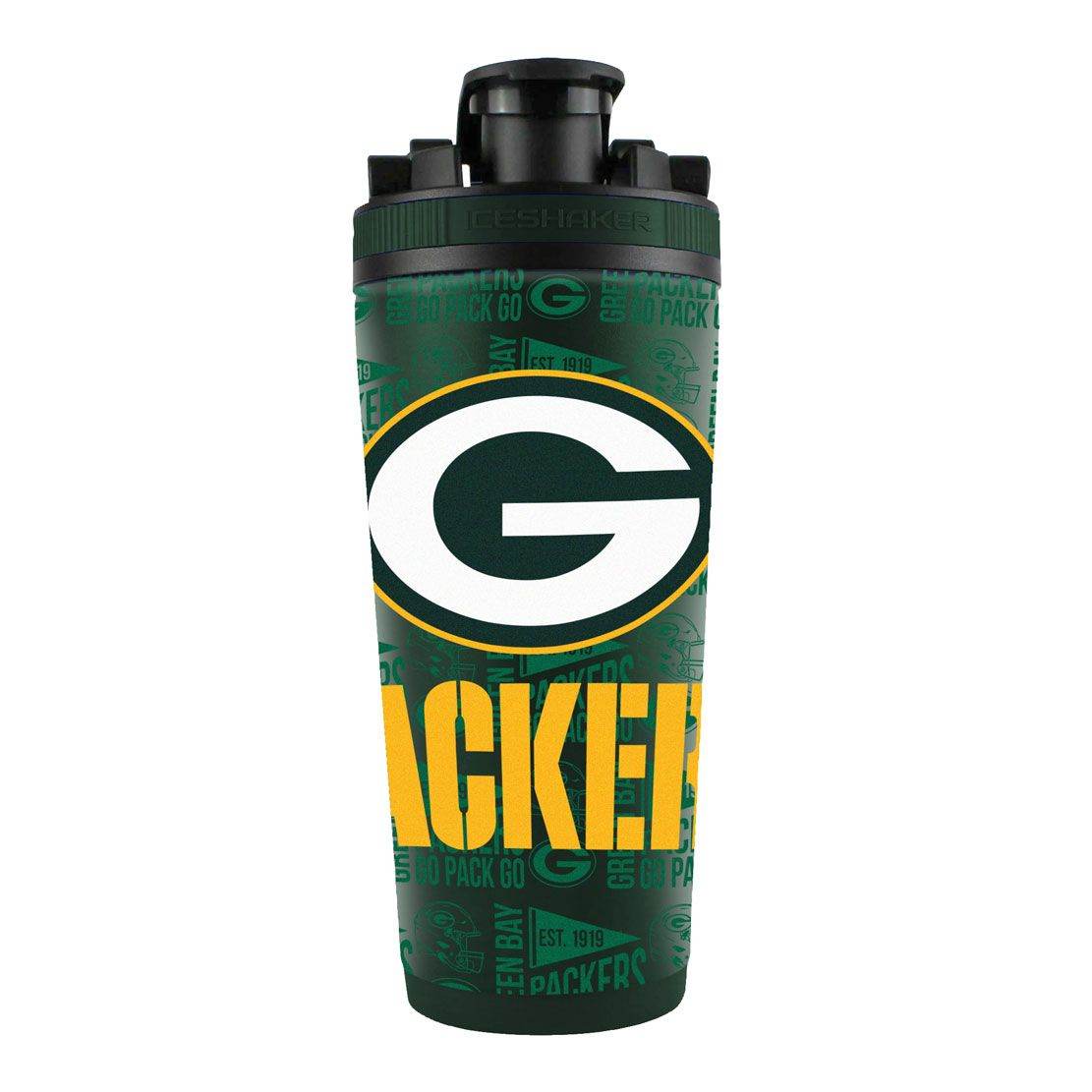Green Bay Packers 26oz Stainless Steel Ice Shaker Insulated - ToylandEU