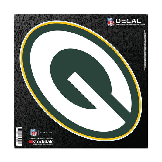 Green Bay Packers 6x6 All Surface Vinyl Decal Logo Sticker - ToylandEU
