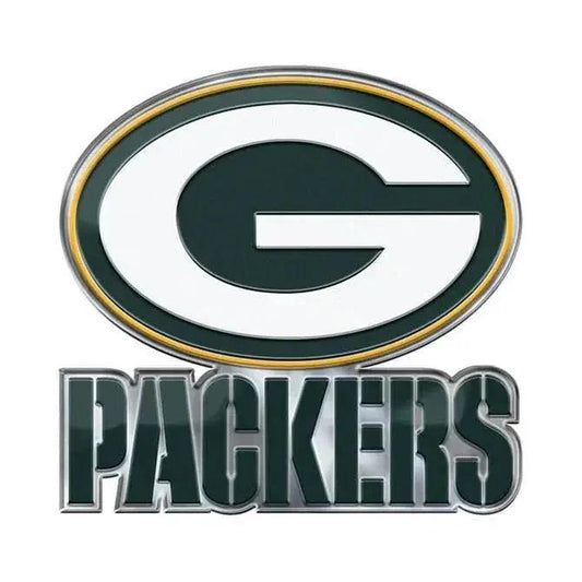  Green Bay Packers Auto Emblem Color Alternate Logo 3D -  ToylandEU™