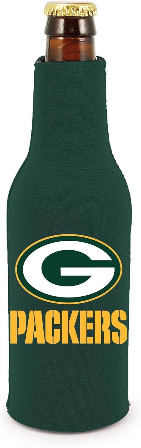 Green Bay Packers Bottle Holder Neoprene Cooler Sleeve - ToylandEU