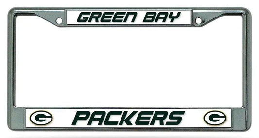 Green Bay Packers Chrome License Plate Frame For Fans -  ToylandEU™