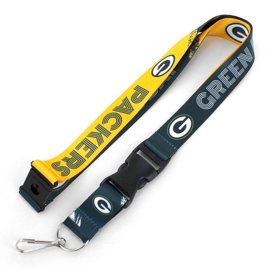 Green Bay Packers Crossfade Lanyard With Breakaway Clip - ToylandEU