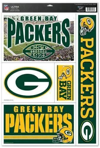  Green Bay Packers Decal 11x17 Ultra -  ToylandEU™