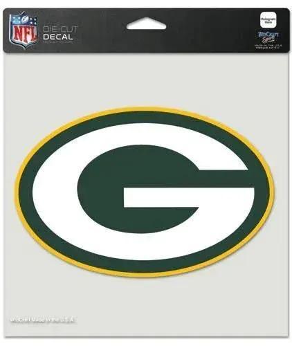  Green Bay Packers Decal 8x8 Die Cut Color -  ToylandEU™