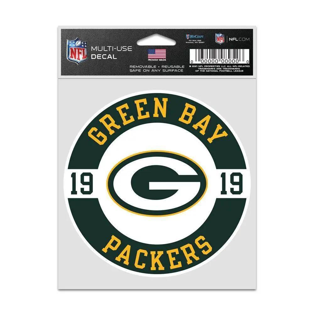  Green Bay Packers Decal Patch 3.75x5 Inches Fan Wincraft -  ToylandEU™