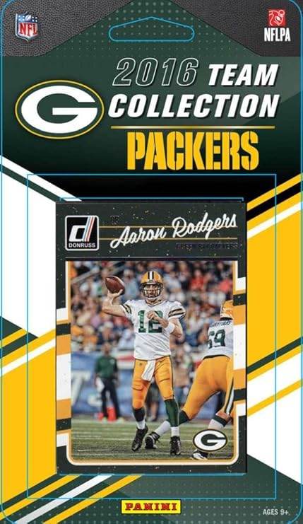 Green Bay Packers Donruss NFL Team Set 2016 Trading Cards - ToylandEU