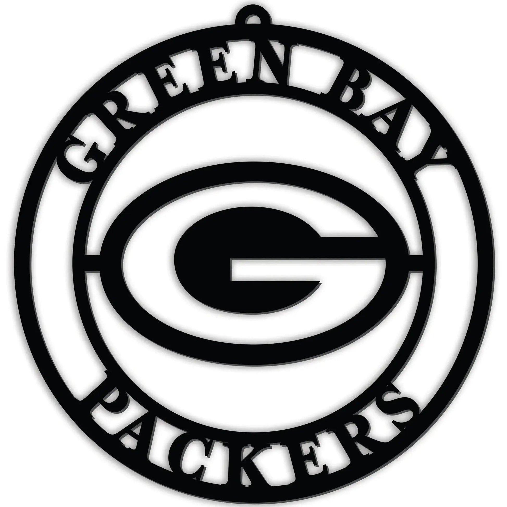  Green Bay Packers Door Hanger Sign 16 Inch Diameter -  ToylandEU™