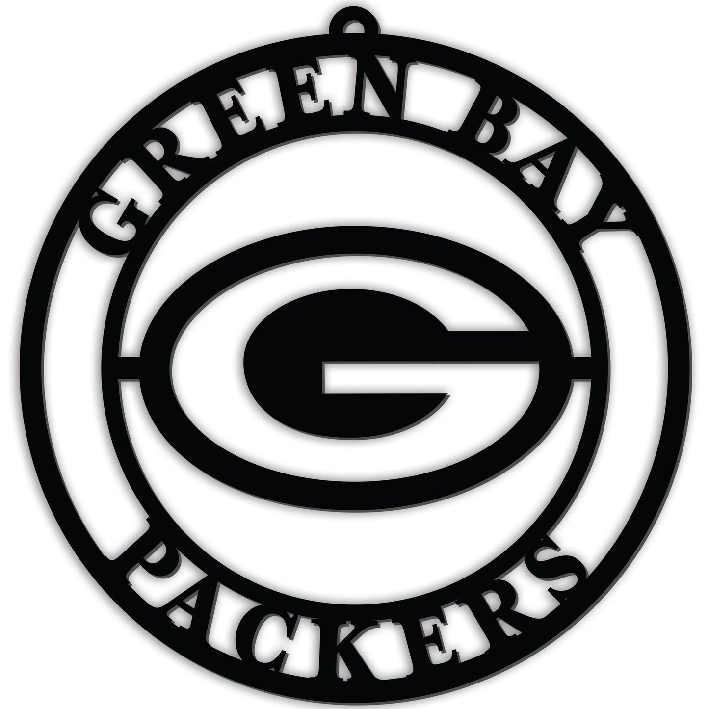 Green Bay Packers Door Hanger Sign 16 Inch Diameter - ToylandEU