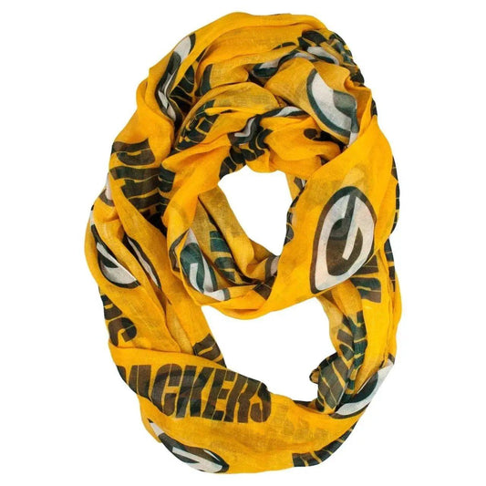  Green Bay Packers Infinity Scarf Sheer Alternate Style -  ToylandEU™