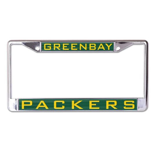 Green Bay Packers License Plate Frame Inlaid Special Order - ToylandEU