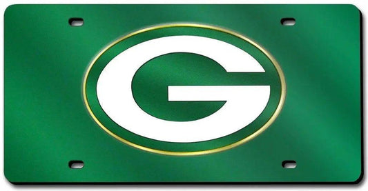  Green Bay Packers License Plate Laser Cut Green -  ToylandEU™