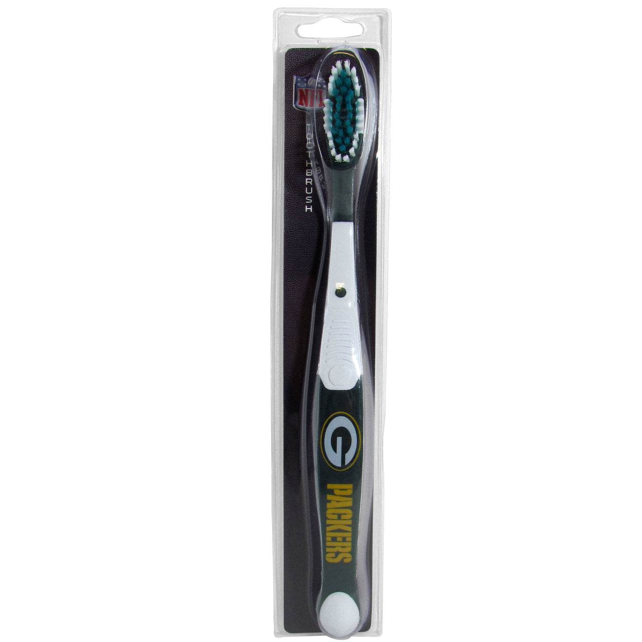 Green Bay Packers MVP Toothbrush Design With Soft Bristles - ToylandEU