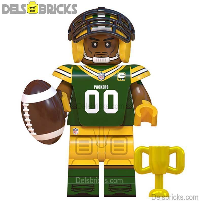 Green Bay Packers NFL Football Teams Lego Minifigures Custom Toys - ToylandEU