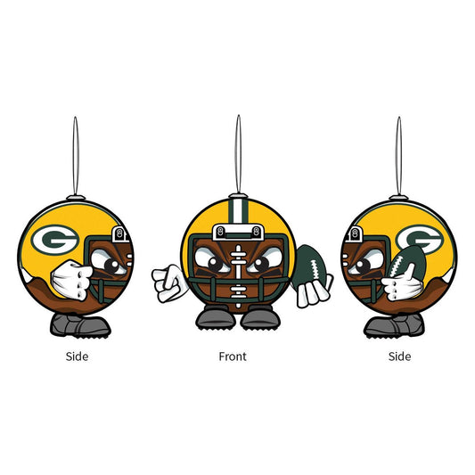 Green Bay Packers Ornament Ball Head Decor For Fans - ToylandEU