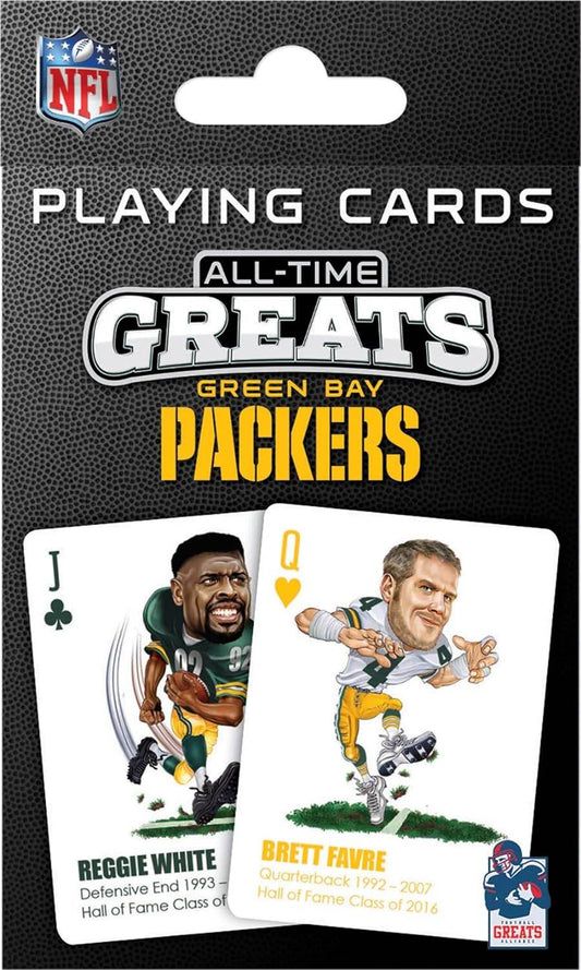 Green Bay Packers Playing Cards All Time Greats Deck - ToylandEU
