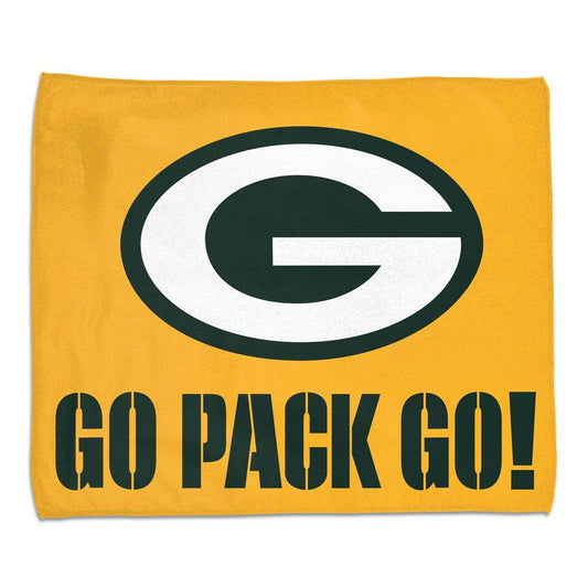 Green Bay Packers Rally Towel 15x18 Full Color Official - ToylandEU