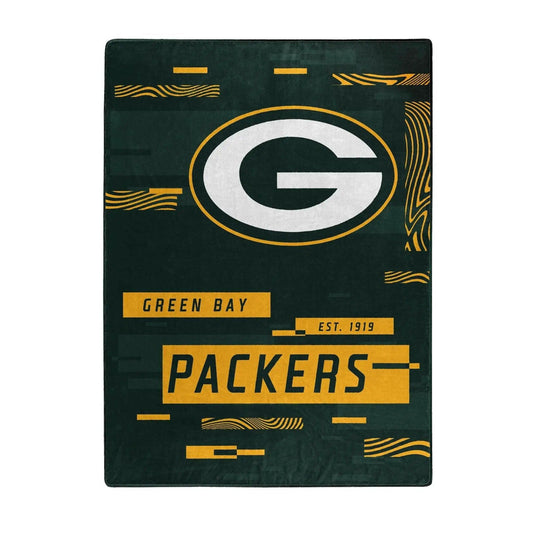  Green Bay Packers Raschel Throw Blanket 60x80 Pattern -  ToylandEU™
