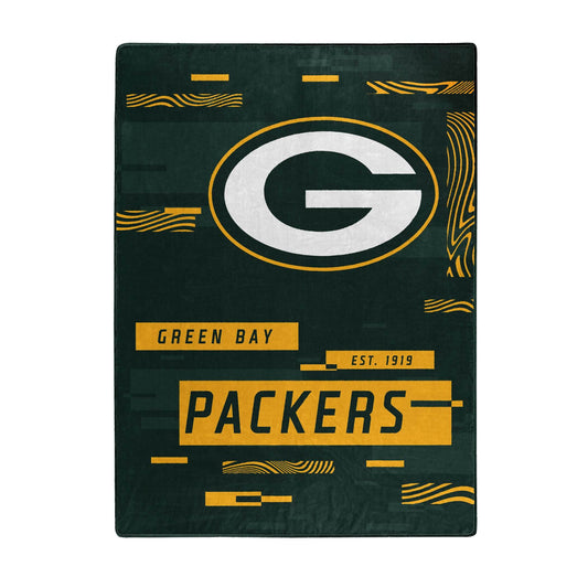 Green Bay Packers Raschel Throw Blanket 60x80 Pattern - ToylandEU