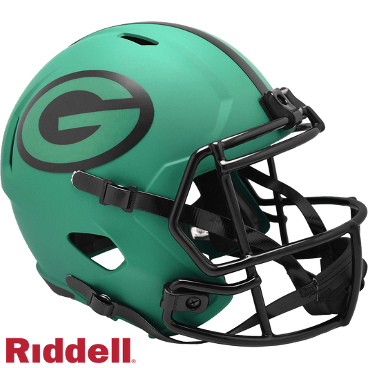 Green Bay Packers Riddell Replica Helmet Full Size Rave - ToylandEU