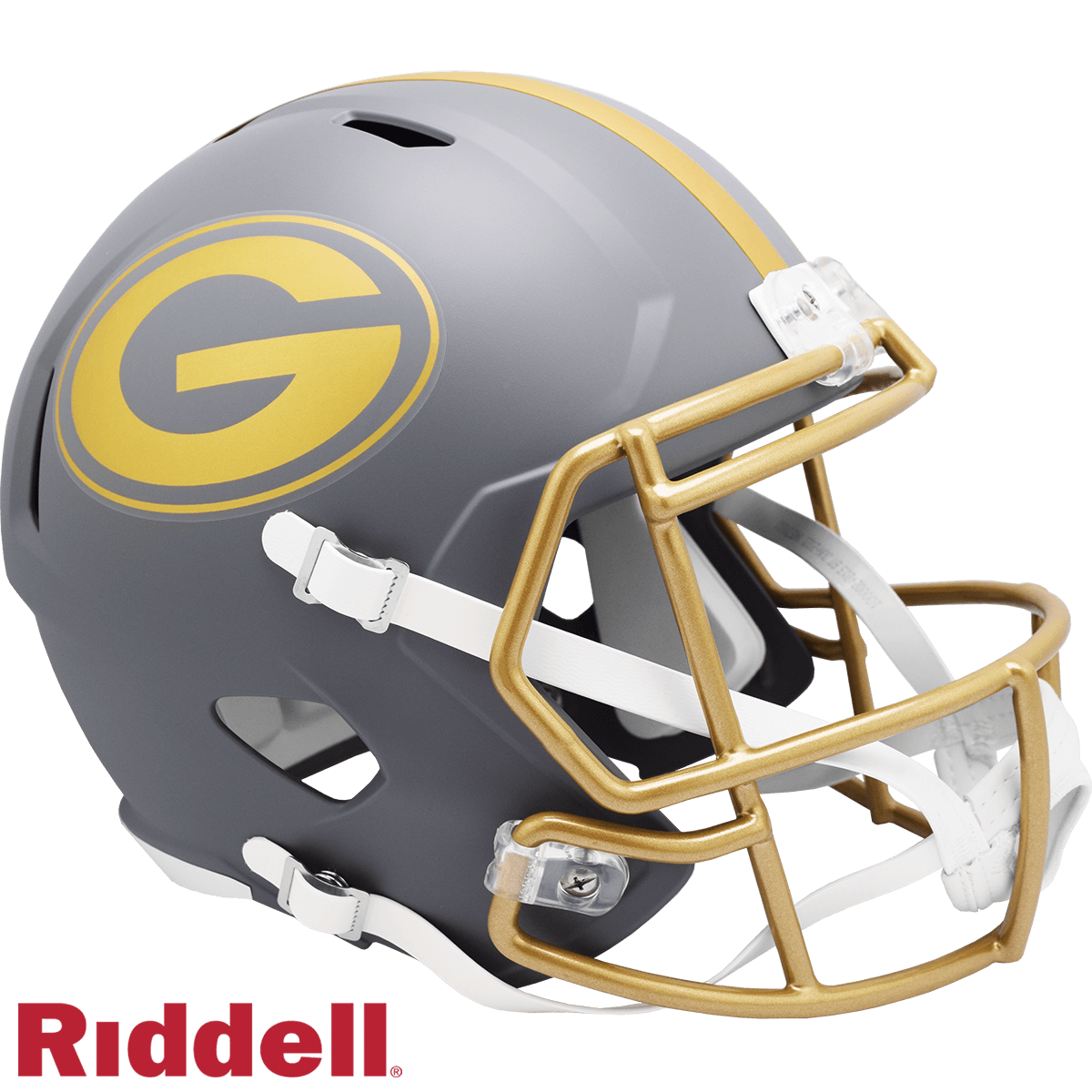 Green Bay Packers Riddell Replica Helmet Slate Alternate - ToylandEU