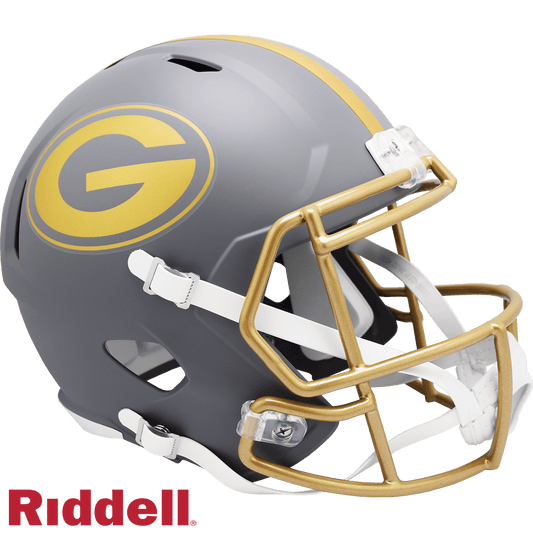 Green Bay Packers Riddell Replica Helmet Slate Alternate - ToylandEU