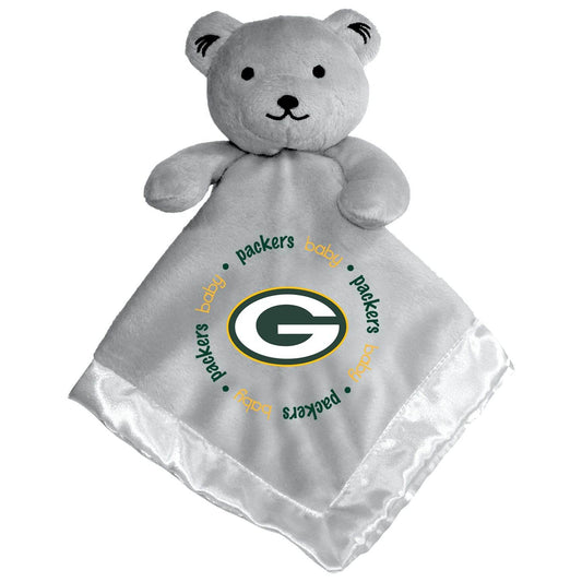 Green Bay Packers Security Bear Gray Plush Toy Embroidered - ToylandEU