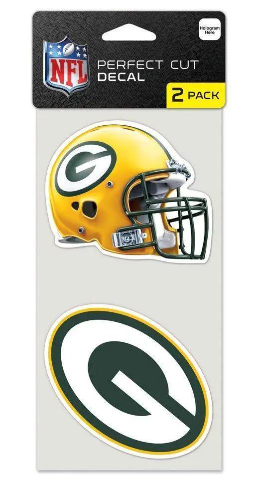  Green Bay Packers Set of 2 Die Cut Decals -  ToylandEU™