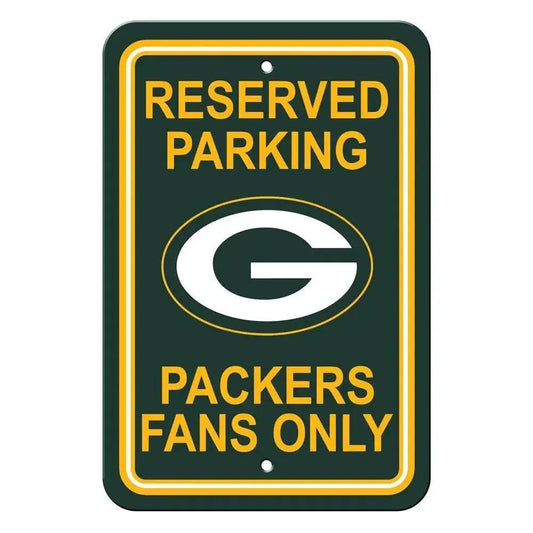  Green Bay Packers Sign 12x18 Plastic Reserved Parking Sign -  ToylandEU™
