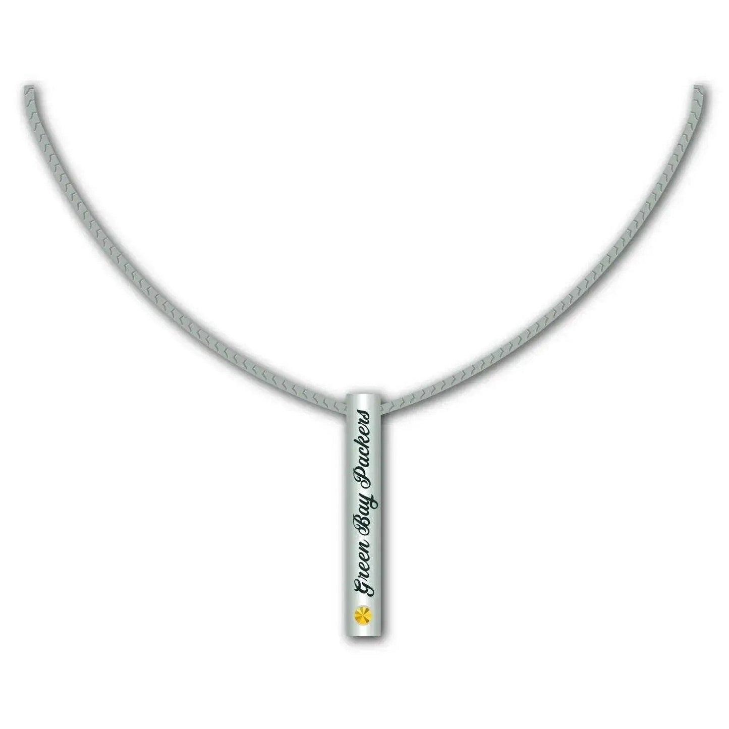  Green Bay Packers Silver Bar Necklace for NFL Fans Gift -  ToylandEU™