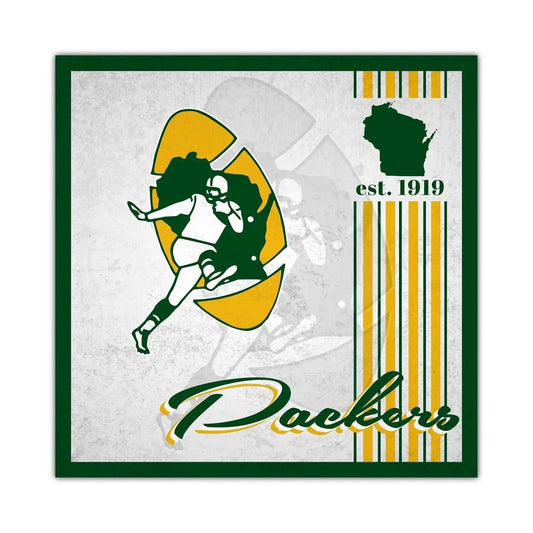  Green Bay Packers Wood Sign 10x10 Album Design Decor -  ToylandEU™