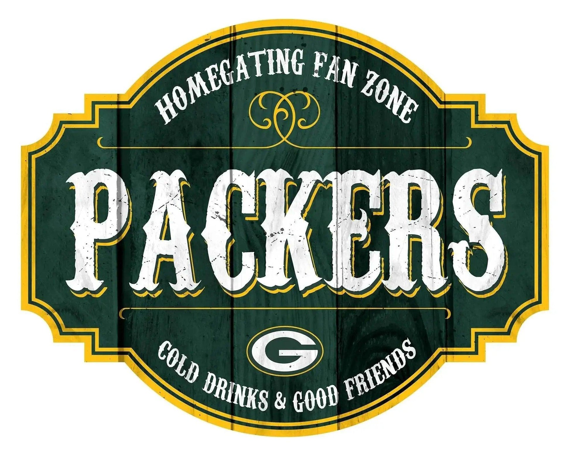  Green Bay Packers Wood Sign 12 Inch Homegating Tavern Decor -  ToylandEU™