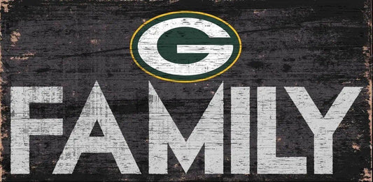  Green Bay Packers Wood Sign 12x6 Family Design Hanging Rope -  ToylandEU™