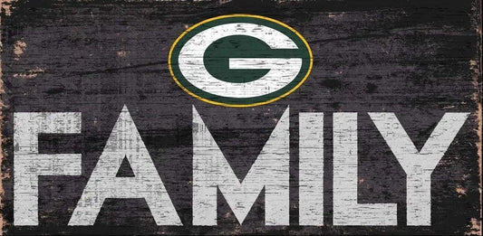  Green Bay Packers Wood Sign 12x6 Family Design Hanging Rope -  ToylandEU™