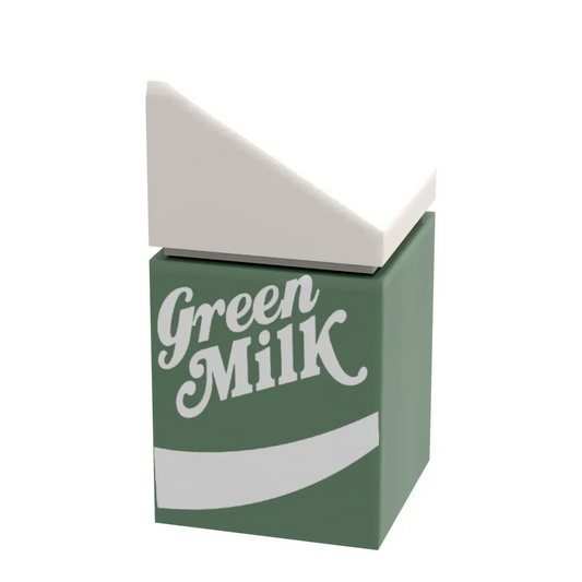  Lego Milk Carton Green Custom Printed Brick Premium -  ToylandEU™