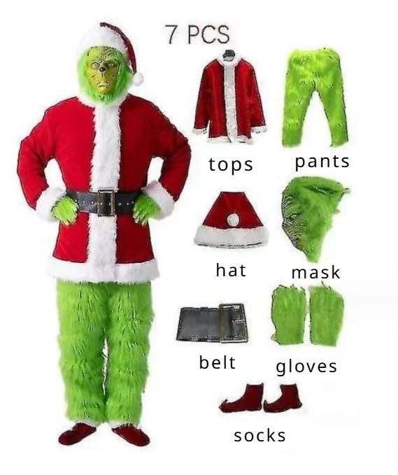 Green Monster Halloween Costume | Faux Leather Set | Toylandeu™